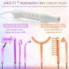 7 In 1 High Frequency Electrode Facial Machine Glass Tube Acne Wand Spot Acne Remover High Frequency Facial Spa Beauty Machine