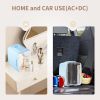 Mini Skincare Fridge with Dimmable LED Mirror, 4Liter/6 Cans Cooler and Warmer for Makeup, Cosmetic, Beauty, Food, Portable Smal