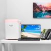 Cooluli 10L Mini Fridge for Bedroom - Car, Office Desk & College Dorm Room - 12V Portable Cooler & Warmer for Food Drinks Beauty