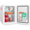 Cooluli 10L Mini Fridge for Bedroom - Car, Office Desk & College Dorm Room - 12V Portable Cooler & Warmer for Food Drinks Beauty