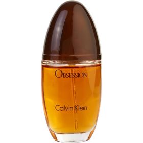 OBSESSION by Calvin Klein (Scent: Basil, Peach, Vanilla, Lemon, Bergamot, Mandarin Orange, Green Notes, Jasmine, Orange Blossom, Rose, Cedar, Sandalwood, Coriander, Oakmoss, Spices, Vetiver, Vanilla, Incense, Civet, Musk, Amber, Option: WOMEN, size: 0.5 OZ)