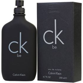 CK BE by Calvin Klein (Scent: Juniper, Mandarin Orange, Mint, Bergamot, Green Notes, Lavender, Peach, Freesia, Jasmine, Orchid, Magnolia, Green Grass, Cedar, Musk, Opoponax, Vanilla, Amber, Sandalwood, Option: UNISEX, size: 6.7 OZ)