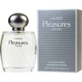 PLEASURES by Estee Lauder (Scent: Tuberose, Pink Pepper, Violet, Freesia, Red Berries, Option: MEN, size: 3.4 OZ)