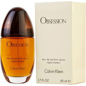 OBSESSION by Calvin Klein (Scent: Basil, Peach, Vanilla, Lemon, Bergamot, Mandarin Orange, Green Notes, Jasmine, Orange Blossom, Rose, Cedar, Sandalwood, Coriander, Oakmoss, Spices, Vetiver, Vanilla, Incense, Civet, Musk, Amber, Option: WOMEN, size: 1.7 OZ)