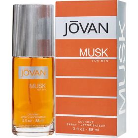 JOVAN MUSK by Jovan (Scent: Pepper, Amalfi Lemon, Lime, Carnation, Lavender, Option: MEN, size: 3 OZ)