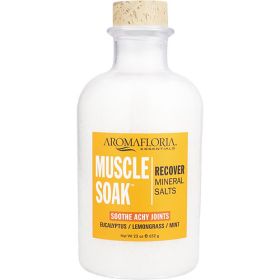 MUSCLE SOAK by Aromafloria (Scent: A Must For Athletes This Blend Eases Tensions Soothes Muscles Restores Flexibility And Encourages Circulation.  Natural Eco Friendly Products, 100% Wind Powered Green E Certified., Option: UNISEX, size: 23 OZ)