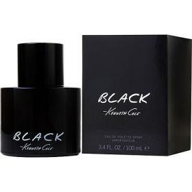 KENNETH COLE BLACK by Kenneth Cole (Scent: Ginger, Basil, Mandarin Orange, Water Mint, Nutmeg, Option: MEN, size: 3.4 OZ)