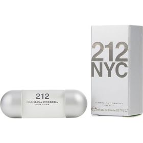 212 by Carolina Herrera (Scent: Musk, Lily, Orange blossom, Gardenia, Freesia, Option: WOMEN, size: 0.17 OZ)