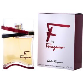 F BY FERRAGAMO by Salvatore Ferragamo (Scent: Orange blossom, Jasmine, Rose, Option: WOMEN, size: 1.7 OZ)