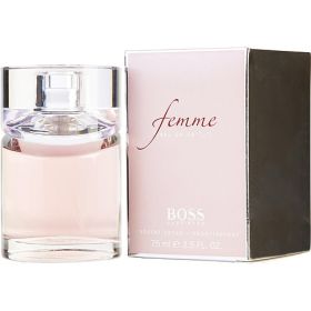 BOSS FEMME by Hugo Boss (Scent: Tangerine, Freesia, Black Currant, Bulgarian Rose, Jasmine, Lily, Lemon Tree, Amber, Apricot, Option: WOMEN, size: 2.5 OZ)