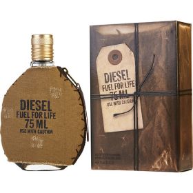 DIESEL FUEL FOR LIFE by Diesel (Scent: Anise, Grapefruit, Raspberry, Lavender, Heliotrope, Woody Notes, Option: MEN, size: 2.5 OZ)