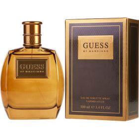 GUESS BY MARCIANO by Guess (Scent: Aromatic Spicy, Ginger, Mandarin Orange, Spicy Notes, Pepper, Lavender, Rosemary, Violet, Neroli, Star Fruit, Ebony Tree, Patchouli, Amber, Musk, Leather, Option: MEN, size: 3.4 OZ)