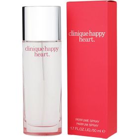 HAPPY HEART by Clinique (Scent: Mandarin Orange, Water Hyacinth, White Wood, Option: WOMEN, size: 1.7 OZ)