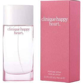 HAPPY HEART by Clinique (Scent: Mandarin Orange, Water Hyacinth, White Wood, Option: WOMEN, size: 3.4 OZ)