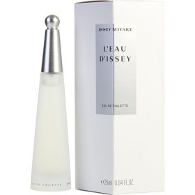 L'EAU D'ISSEY by Issey Miyake (Scent: Calone, Rose, Freesia, Lotus, Lily, Osmanthus, Ambrette (Musk Mallow), Virginia Cedar, Sandalwood, Option: WOMEN, size: 0.84 OZ)