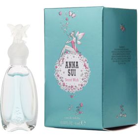 SECRET WISH by Anna Sui (Scent: Fruity Floral, Lemon, Tagete, Melon, Black Currant, Pineapple,White Cedarwood, Amber, Skin Musk, Option: WOMEN, size: 0.17 OZ)