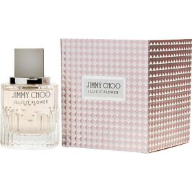 JIMMY CHOO ILLICIT FLOWER by Jimmy Choo (Scent: Mandarin Orange, Apricot, Pear, Freesia, Rose, Jasmine, Grapefruit Blossom, Benzoin, Vanilla, Musk, Cashmere Wood, Sandalwood, Option: WOMEN, size: 1.3 OZ)