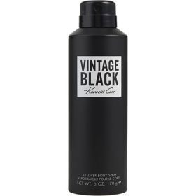 VINTAGE BLACK by Kenneth Cole (Scent: Grapefruit, Lavender, Lime, Pepper, Sandalwood, Option: MEN, size: 6 OZ)