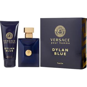 VERSACE DYLAN BLUE by Gianni Versace (Scent: Calabrian bergamot , Grapefruit , Fig leaf , Violet leaf , Papyrus, Option: MEN, size: 3.4 OZ)