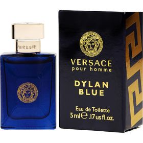 VERSACE DYLAN BLUE by Gianni Versace (Scent: Calabrian bergamot , Grapefruit , Fig leaf , Violet leaf , Papyrus, Option: MEN, size: 0.17 OZ)