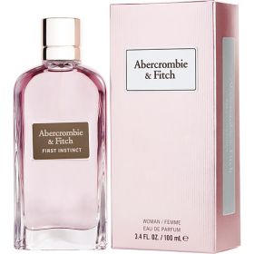 ABERCROMBIE & FITCH FIRST INSTINCT by Abercrombie & Fitch (Scent: Grapefruit, Passionfruit, Magnolia, Orange Blossom, Butterfly Orchid, Tonka Bean, Amber, Option: WOMEN, size: 3.4 OZ)