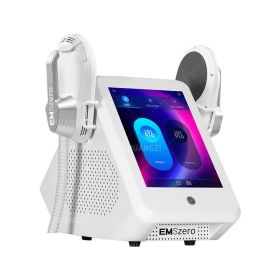 New Portable DLS-EMSLIM 4 Handles EMSzero Muscle Stimulation Weight Lose Fat Body Shaping Beauty Instrument Sculpt For Salon (Color: 2 handles rf)