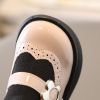 Flower Embroidery Girls Socks Shoes 2022 Early Autumn Baby Princess Ankle Boots Student Non-slip Beauty Little Girl Shoes F08014