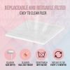 Makartt Rechargeable Nail Dust Collector Machine Ultra Thin Cordless Nail Vacuum Dust Collector for Acrylic Nails Drill Portable