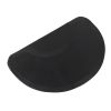 3′x 4.5′x 1/2" Beauty Salon Semicircle Anti-fatigue Salon Mat (Round Outside And Round Inside) Black